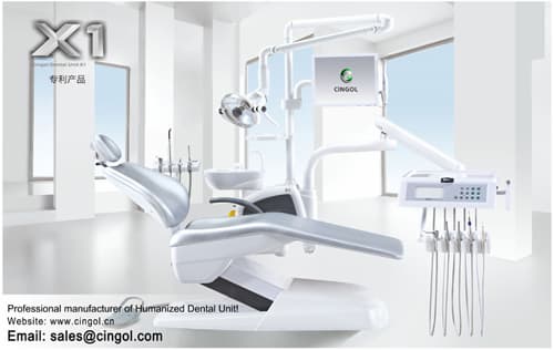 Cingol Humanized Dental Unit X1 dental chair